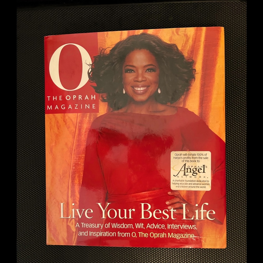 Oprah’s “Live Your Best Live” Hardback Book